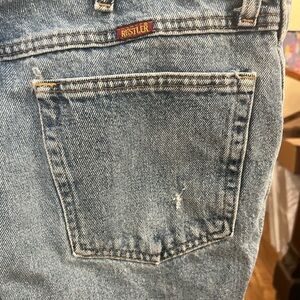Vintage Rustler Classic Blue Jeans